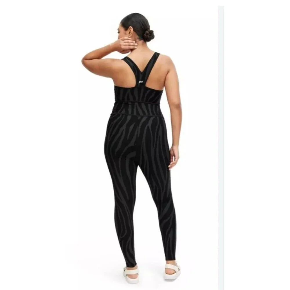 DVF body‎ suit tonal zebra size xxs